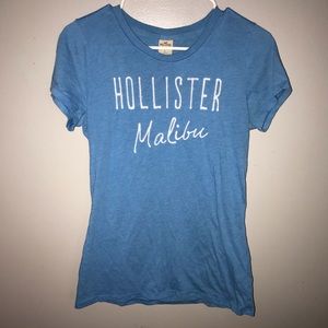 Blue hollister t-shirt